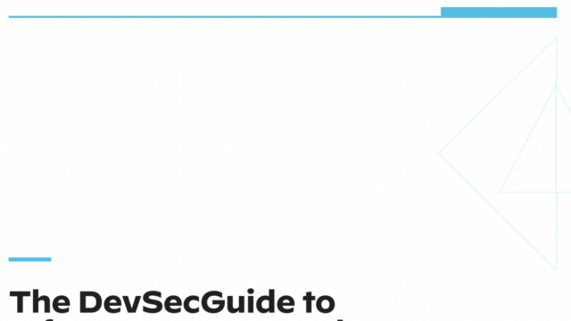 The DevSecGuide To Infrastructure As Code