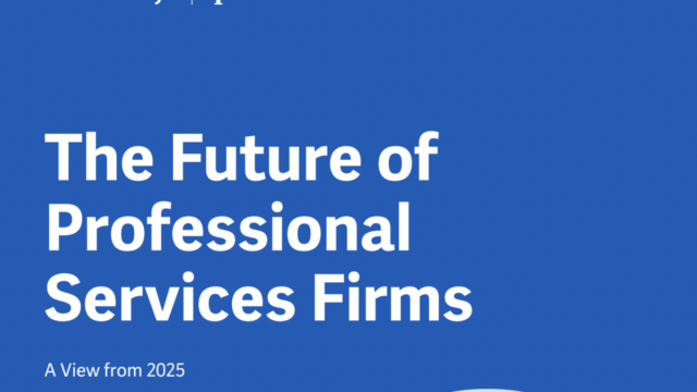 The Future of Professional Services Firms