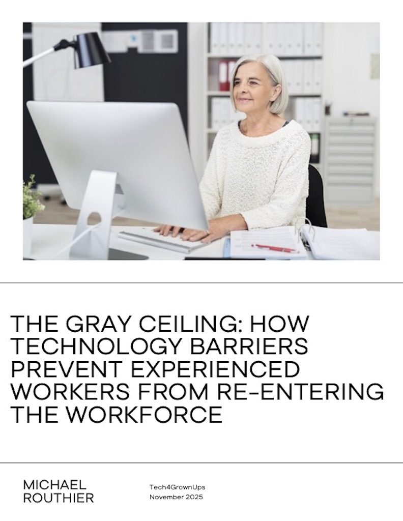 The Gray Ceiling: Technology Barriers in Workforce Re-Entry