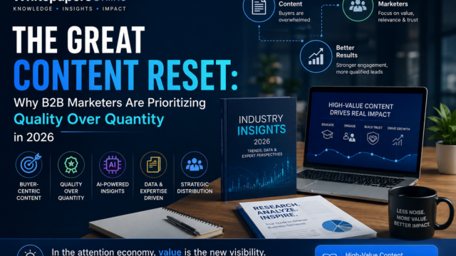 The Great Content Reset: Why B2B Marketers Are Prioritizing Quality Over Quantity in 2026