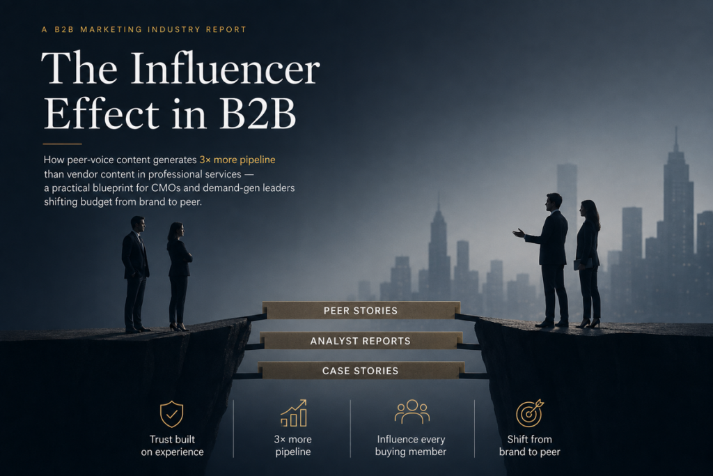 The Influencer Effect in B2B