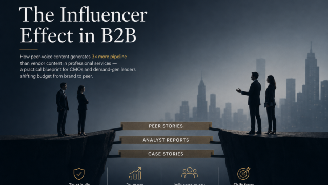 The Influencer Effect in B2B