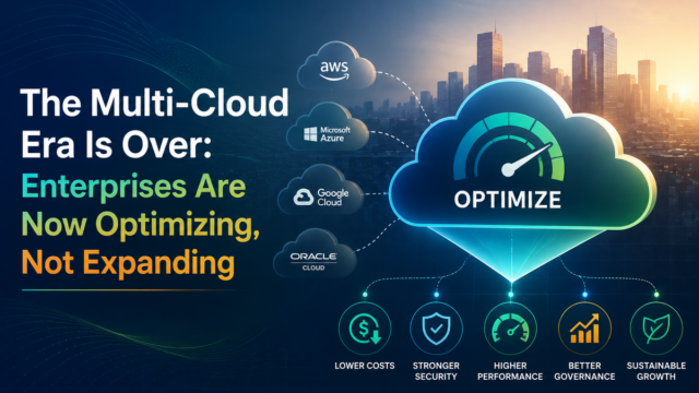 The Multi-Cloud Era Is Over: Enterprises Are Now Optimizing, Not Expanding