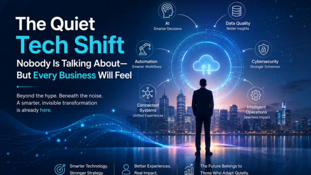 The Quiet Tech Shift Nobody Is Talking About - But Every Business Will Feel