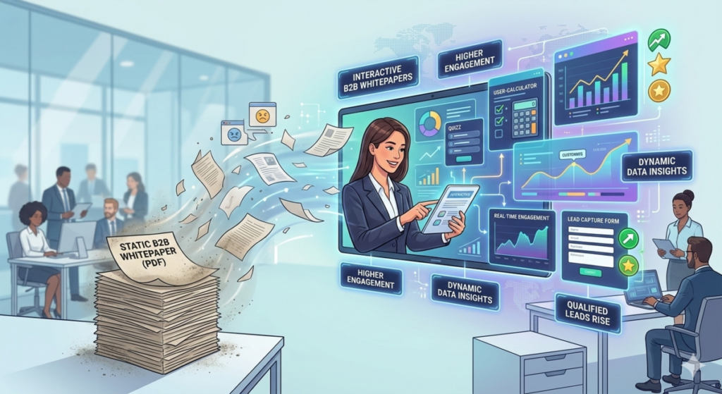 The Rise of Interactive Whitepapers in B2B Marketing