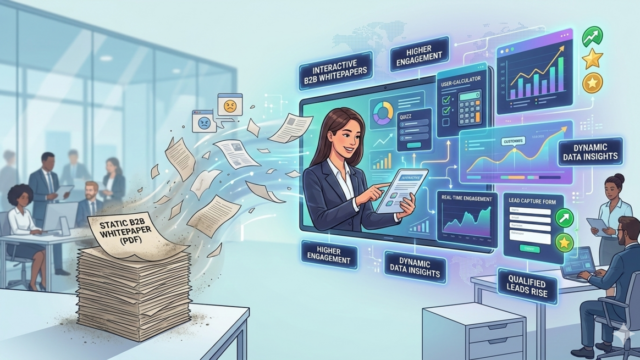 The Rise of Interactive Whitepapers in B2B Marketing