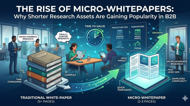 The Rise of Micro-Whitepapers: Why Shorter Research Assets Are Gaining Popularity in B2B