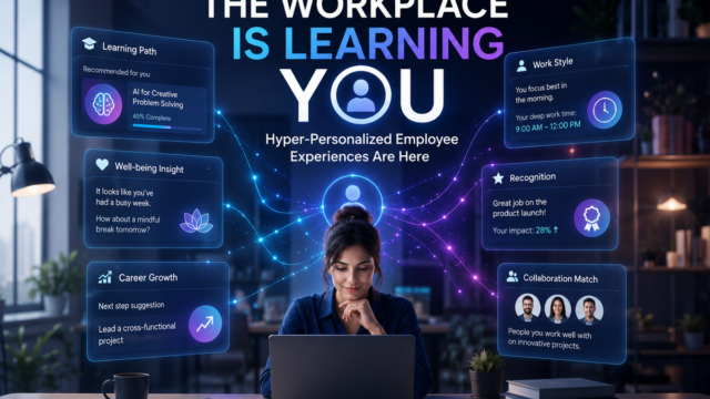 The Workplace Is Learning You: Hyper-Personalized Employee Experiences Are Here