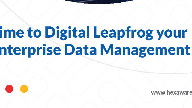 Time to Digital Leapfrog Your Enterprise Data Management