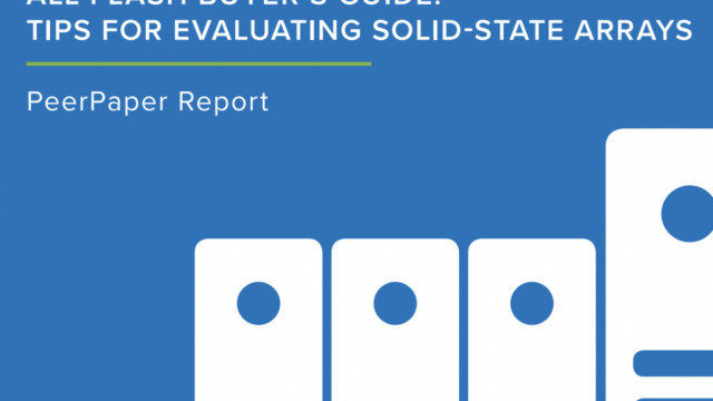 Tips For Evaluating Solid-State Arrays