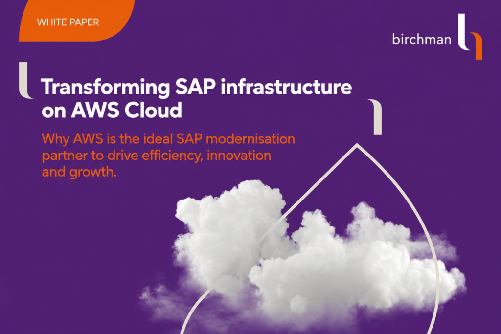 Transforming SAP Infrastructure with AWS Cloud
