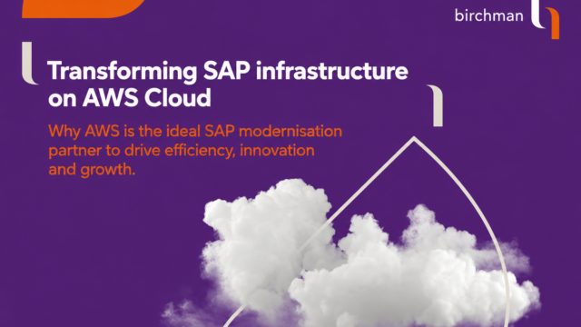 Transforming SAP Infrastructure with AWS Cloud