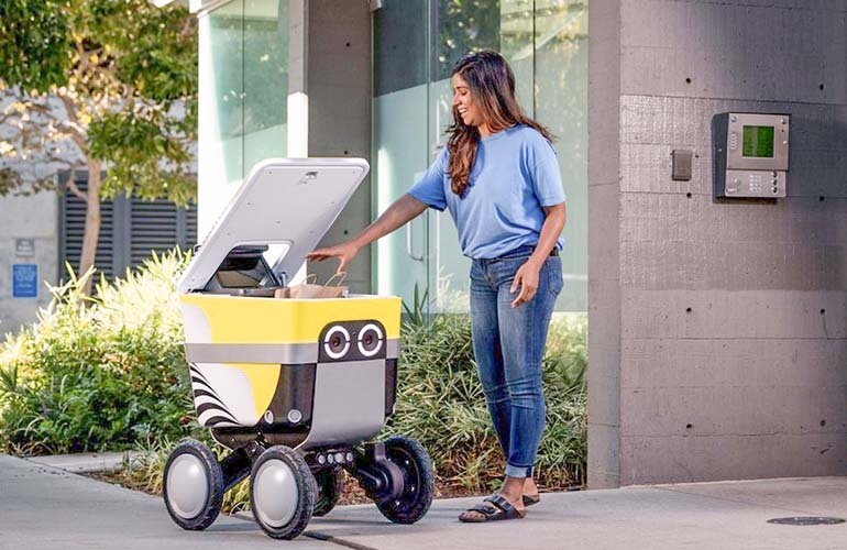 Uber Eats To Deliver By Robots