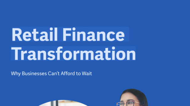 Understanding Retail Finance Transformation
