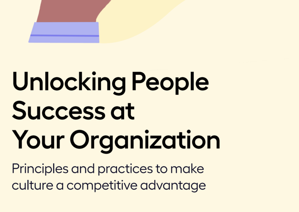 Unlocking People's Success at Your Organization