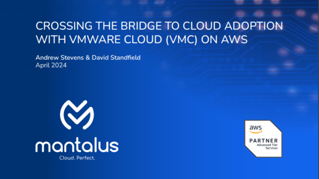 VMware Cloud on AWS: Your Bridge to a Smarter Cloud Strategy