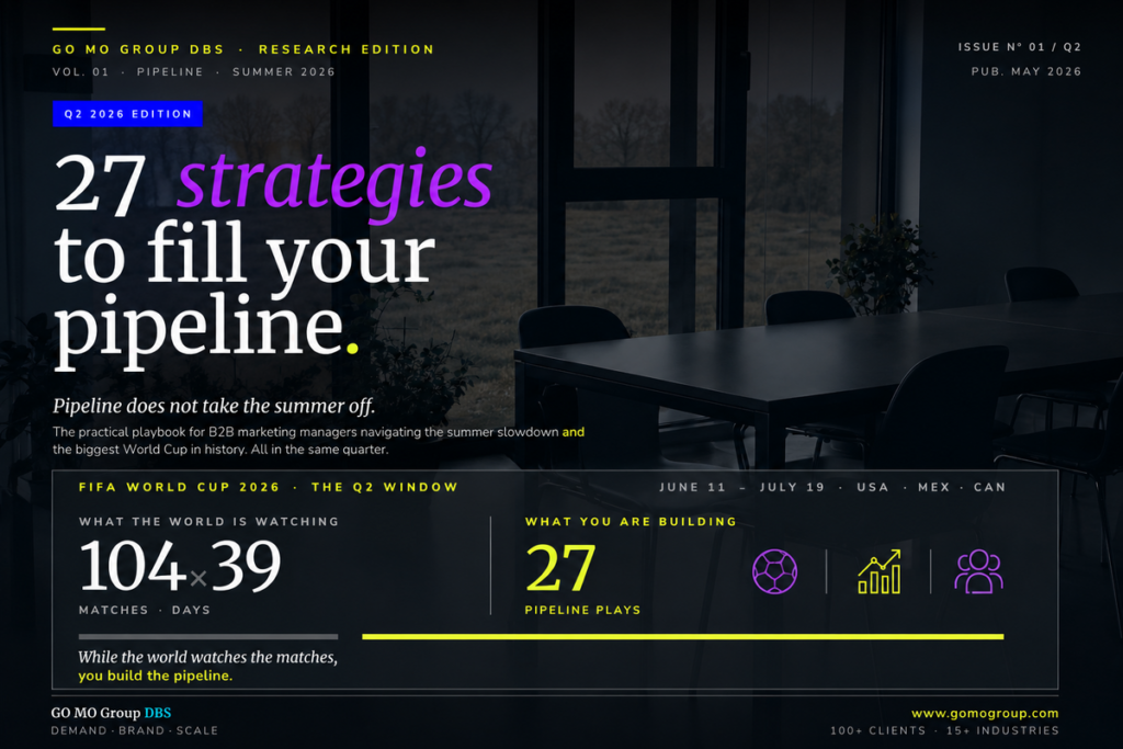 While the World Watches the Matches, Smart B2B Teams Build the Pipeline