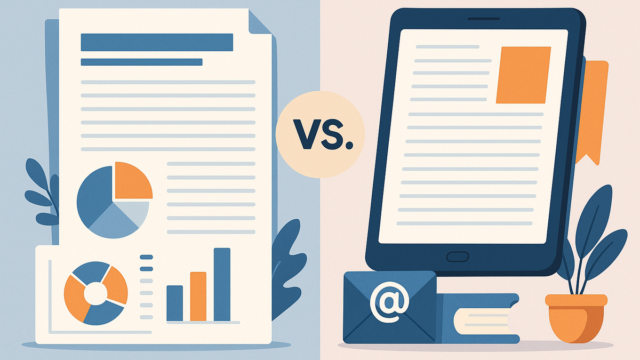 WhitePapers vs. Ebooks: Choosing the Right Format for Your Lead Gen Strategy