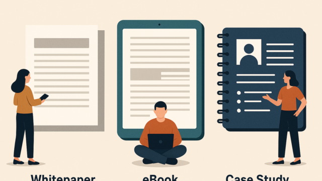 Whitepapers vs. Ebooks vs. Case Studies: Which Content Format Wins in B2B Marketing