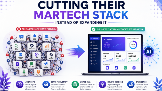 Why Businesses Are Cutting Their MarTech Stack Instead of Expanding It