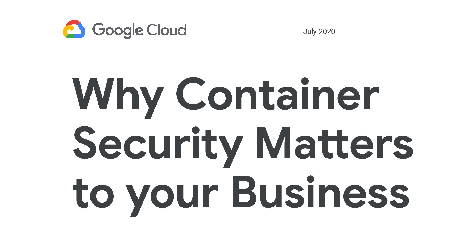 Why Container Security Matters to your Business