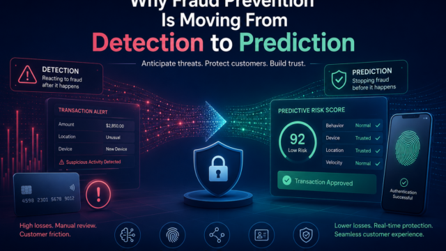 Why Fraud Prevention Is Moving From Detection to Prediction
