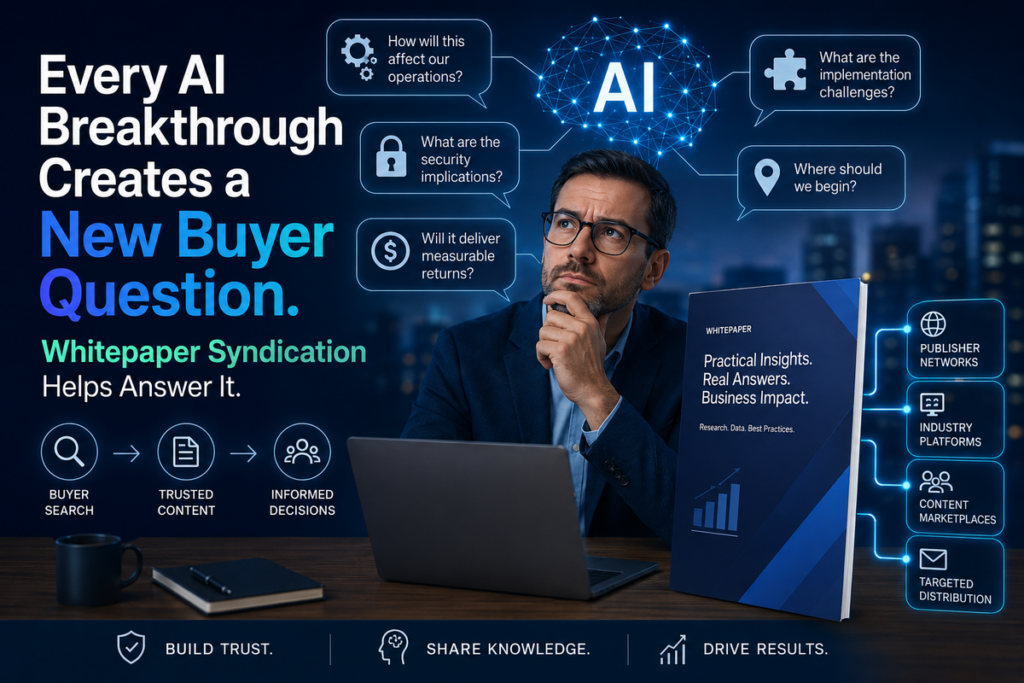 Why Whitepaper Syndication Matters More Than Ever in the Age of Rapid AI Innovation