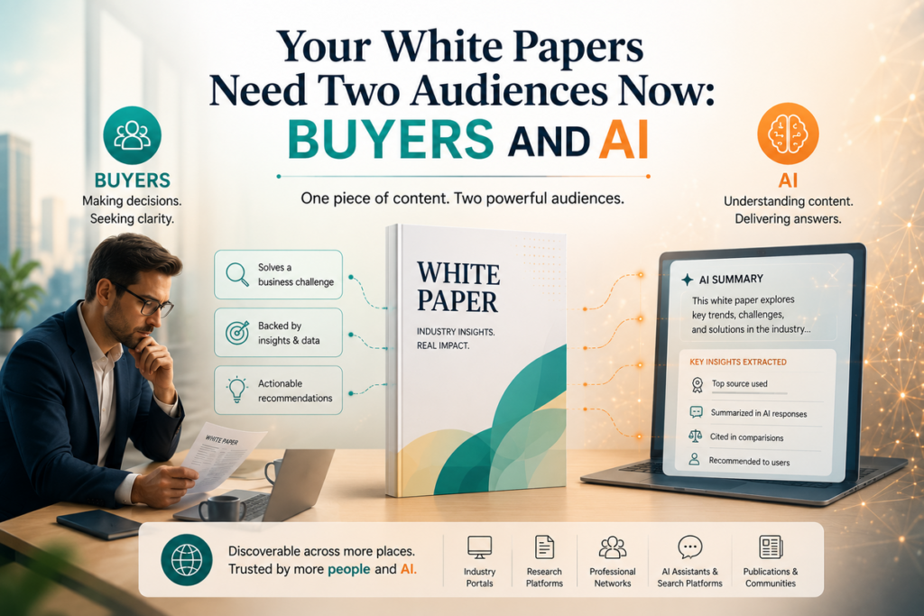 Your White Papers Need Two Audiences Now