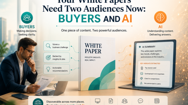 Your White Papers Need Two Audiences Now