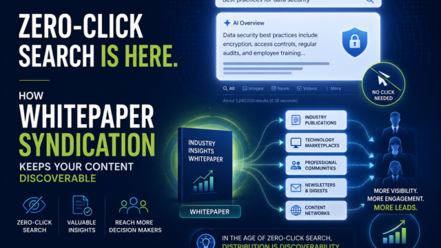 Zero-Click Search Is Here. How Whitepaper Syndication Keeps Your Content Discoverable